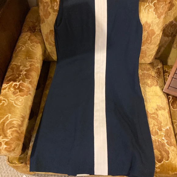 Tory Burch size 8 blue and white dress - Picture 3 of 4